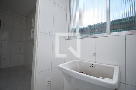 lavanderia de apartamento à venda com 1 quarto, 44m² em Ouro Branco, Novo Hamburgo