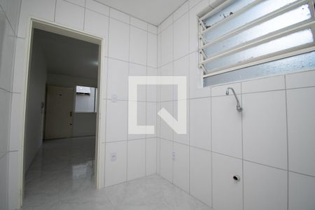 cozinha de apartamento à venda com 1 quarto, 44m² em Ouro Branco, Novo Hamburgo