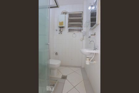 Banheiro Social de apartamento à venda com 1 quarto, 25m² em Praça da Bandeira, Rio de Janeiro