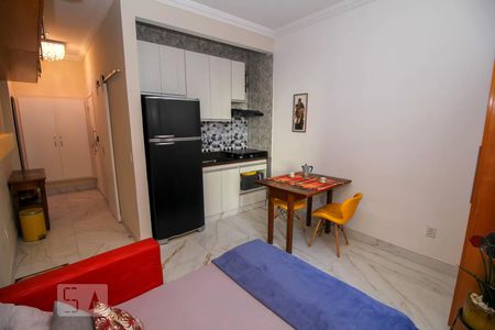 Sala - Quarto de kitnet/studio à venda com 1 quarto, 27m² em Glória, Rio de Janeiro