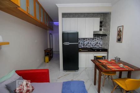 Sala - Quarto de kitnet/studio à venda com 1 quarto, 27m² em Glória, Rio de Janeiro