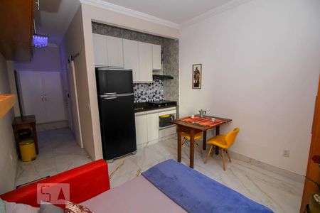 Sala - Quarto de kitnet/studio à venda com 1 quarto, 27m² em Glória, Rio de Janeiro