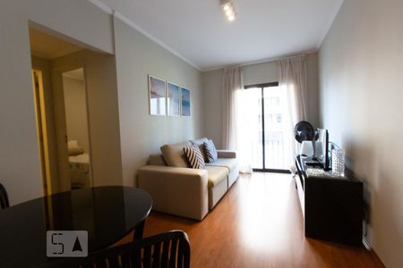 Sala de apartamento para alugar com 1 quarto, 44m² em Itaim Bibi, São Paulo