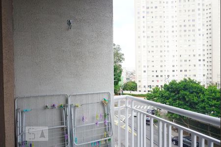 Varanda da Sala de apartamento à venda com 2 quartos, 50m² em Jardim Matarazzo, São Paulo