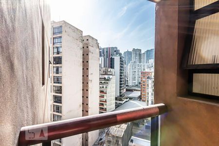 Varanda de apartamento para alugar com 1 quarto, 35m² em Higienópolis, São Paulo