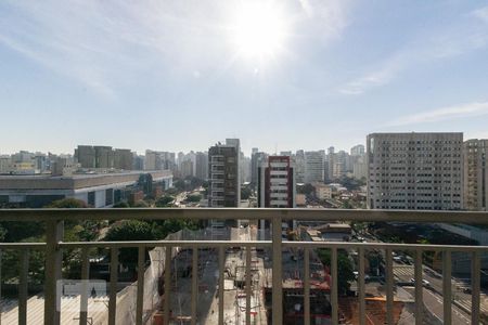 Vista de kitnet/studio para alugar com 1 quarto, 28m² em Moema, São Paulo