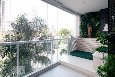 Varanda de apartamento à venda com 2 quartos, 90m² em Brooklin Paulista, São Paulo