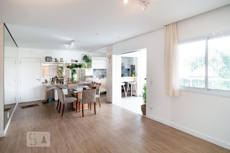 Sala de apartamento à venda com 2 quartos, 90m² em Brooklin Paulista, São Paulo