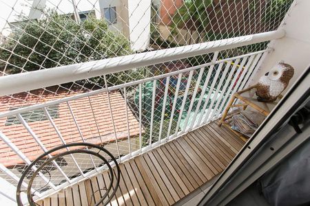 Varanda de apartamento à venda com 2 quartos, 50m² em Vila Guilhermina, São Paulo