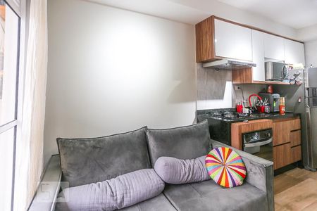 Sala de Estar de apartamento para alugar com 1 quarto, 28m² em Butantã, São Paulo