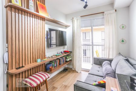 Sala de Estar de apartamento para alugar com 1 quarto, 28m² em Butantã, São Paulo