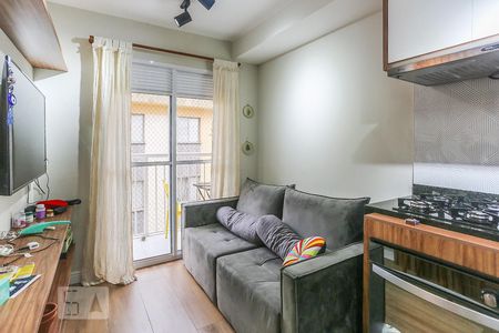 Sala de Estar de apartamento para alugar com 1 quarto, 28m² em Butantã, São Paulo