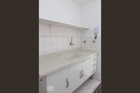 Cozinha de kitnet/studio para alugar com 1 quarto, 26m² em Campos Elíseos, São Paulo