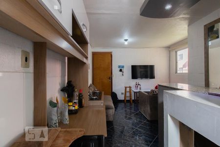 Cozinha de apartamento à venda com 2 quartos, 43m² em São João Batista, São Leopoldo