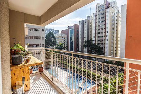 Varanda de apartamento para alugar com 2 quartos, 55m² em Bela Vista, São Paulo