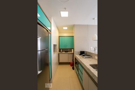 Cozinha de apartamento para alugar com 1 quarto, 42m² em Cristal, Porto Alegre