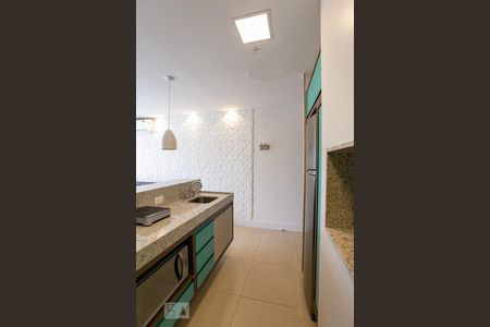 Cozinha de apartamento para alugar com 1 quarto, 42m² em Cristal, Porto Alegre