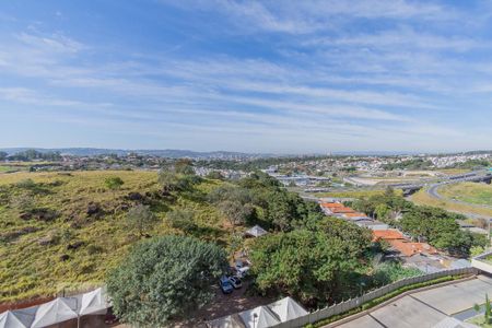 Vista da Sala de apartamento à venda com 2 quartos, 47m² em Chácara das Nações, Campinas