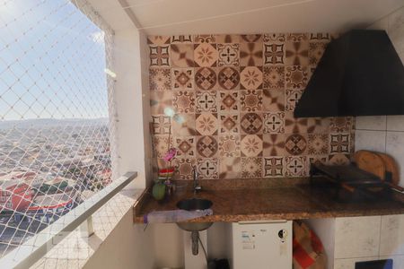 varanda de apartamento à venda com 2 quartos, 63m² em Vila Barros, Guarulhos