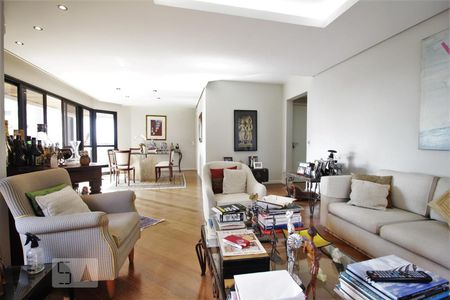 Sala de apartamento à venda com 4 quartos, 203m² em Jardim Ampliação, São Paulo