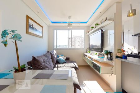 Sala de apartamento para alugar com 2 quartos, 47m² em Fundação da Casa Popular, Campinas