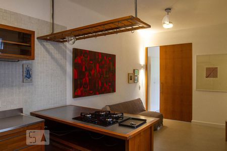 Sala de apartamento para alugar com 1 quarto, 45m² em Leblon, Rio de Janeiro