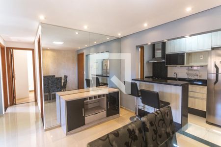 Sala de jantar de apartamento para alugar com 2 quartos, 59m² em Planalto, São Bernardo do Campo