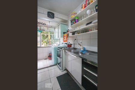 Cozinha de apartamento à venda com 1 quarto, 46m² em Protásio Alves, Porto Alegre