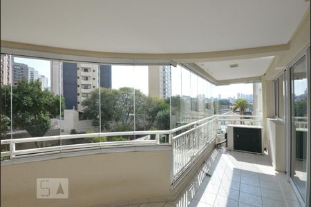 Varanda da Sala de apartamento para alugar com 3 quartos, 145m² em Jardim Vila Mariana, São Paulo