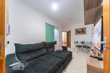 Sala de apartamento à venda com 2 quartos, 51m² em Vila Floresta, Santo André