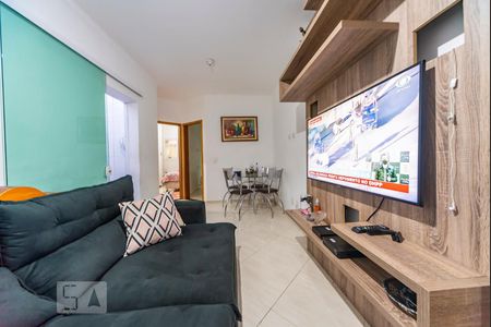 Sala de apartamento à venda com 2 quartos, 51m² em Vila Floresta, Santo André