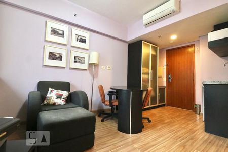 Sala de apartamento à venda com 1 quarto, 40m² em Bela Vista, São Paulo