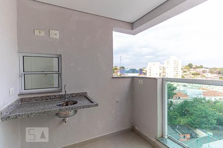 Varanda gourmet de apartamento à venda com 2 quartos, 62m² em Vila Jacuí, São Paulo