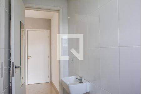 Banheiro de kitnet/studio para alugar com 1 quarto, 24m² em Anchieta, São Bernardo do Campo