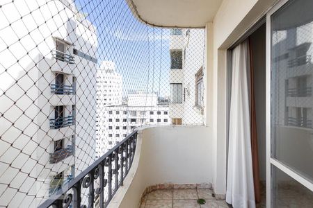 Varanda da Sala de apartamento para alugar com 2 quartos, 72m² em Vila Madalena, São Paulo