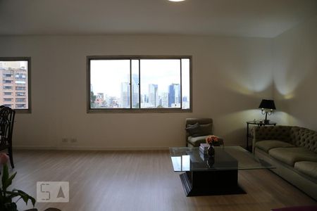 Sala de apartamento à venda com 3 quartos, 185m² em Real Parque, São Paulo