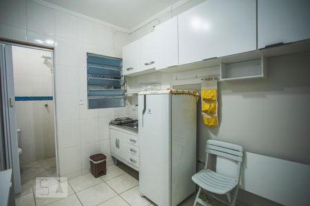 Quarto / Cozinha de kitnet/studio para alugar com 1 quarto, 20m² em Mirandópolis, São Paulo