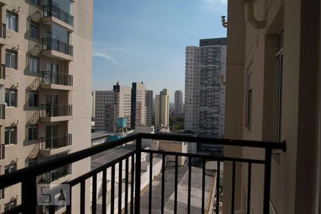 Vista da Sacada de apartamento à venda com 1 quarto, 45m² em Brás, São Paulo