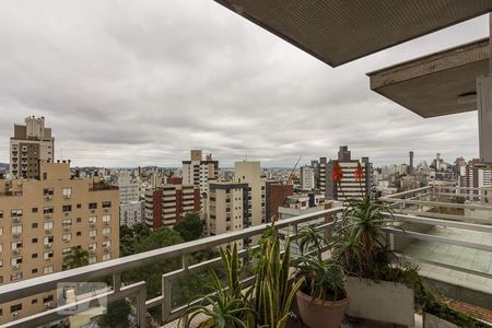 Sacada de apartamento à venda com 4 quartos, 280m² em Petrópolis, Porto Alegre
