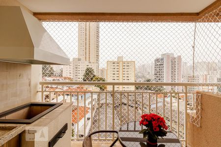 Varanda gourmet de apartamento à venda com 2 quartos, 69m² em Vila Gumercindo, São Paulo