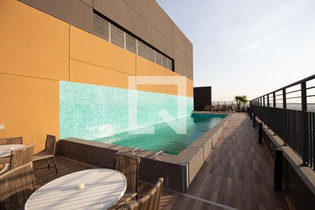 Área comum - Piscina de kitnet/studio à venda com 1 quarto, 22m² em Vila Esperança, São Paulo