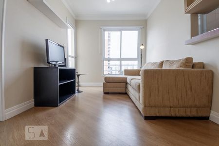 Sala de apartamento à venda com 1 quarto, 41m² em Mirandópolis, São Paulo