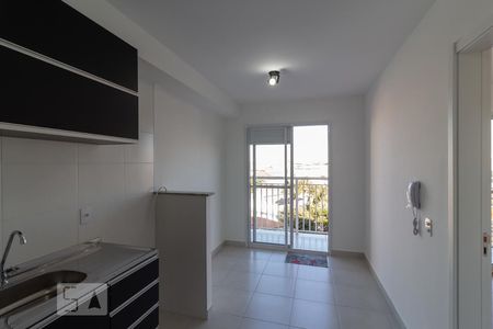 Sala / Cozinha / Lavanderia de apartamento para alugar com 1 quarto, 28m² em Vila Palmeiras, São Paulo