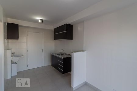 Sala / Cozinha / Lavanderia de apartamento para alugar com 1 quarto, 28m² em Vila Palmeiras, São Paulo