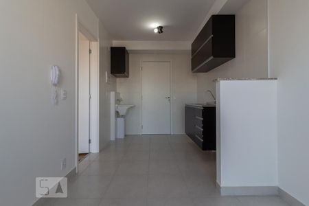 Sala / Cozinha / Lavanderia de apartamento para alugar com 1 quarto, 28m² em Vila Palmeiras, São Paulo