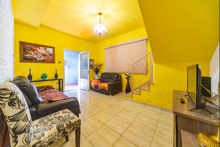 Sala de casa à venda com 3 quartos, 178m² em Campestre, Santo André