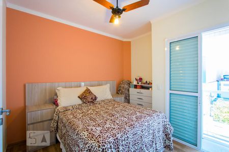 Quarto 1 - Suíte de apartamento à venda com 2 quartos, 108m² em Vila Homero Thon, Santo André
