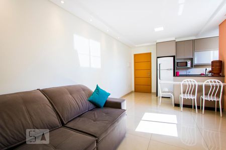 Sala de apartamento à venda com 2 quartos, 108m² em Vila Homero Thon, Santo André