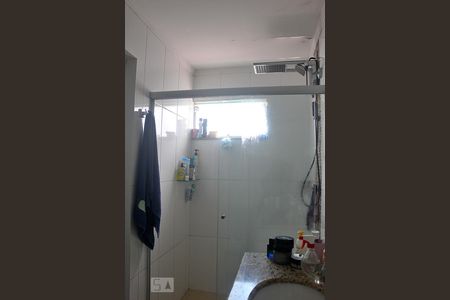 Banheiro da Suíte de apartamento à venda com 3 quartos, 91m² em Parque das Nações, Santo André