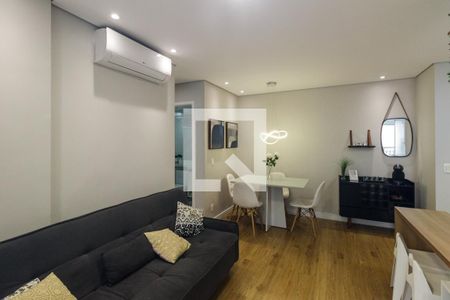 Sala de apartamento à venda com 1 quarto, 47m² em Santa Efigênia, São Paulo